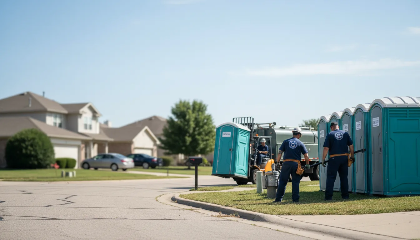 Porta Potty Rental in Freeman, SD near me